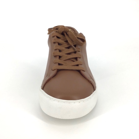 Kurt Geiger London NWOT Tan Leather Trainers, M7/W9 - Picture 5 of 16